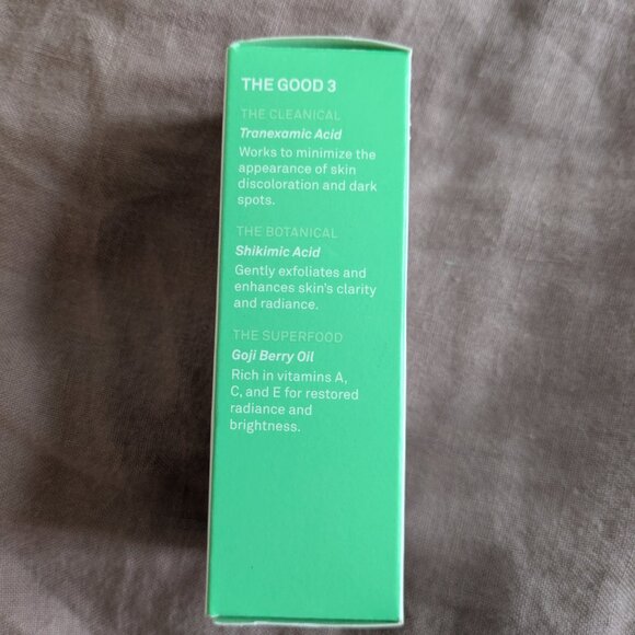 🌸 Goop good.clean.goop beauty Aging Serum with Peptides & Tranexamic Acid NIB - Picture 3 of 5